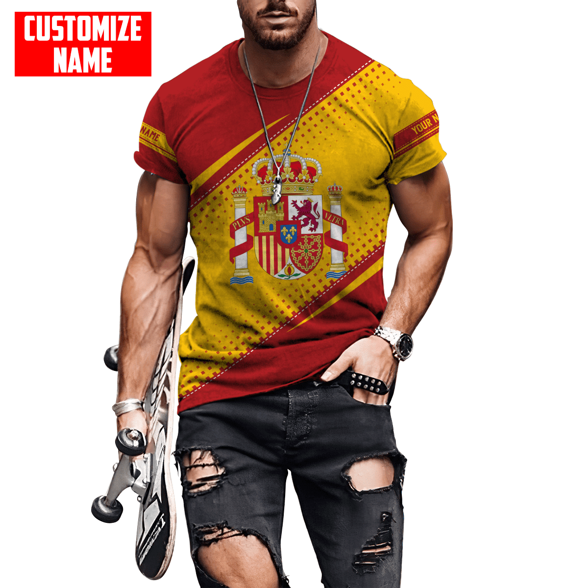 Personalized Spain Unisex Shirts MH