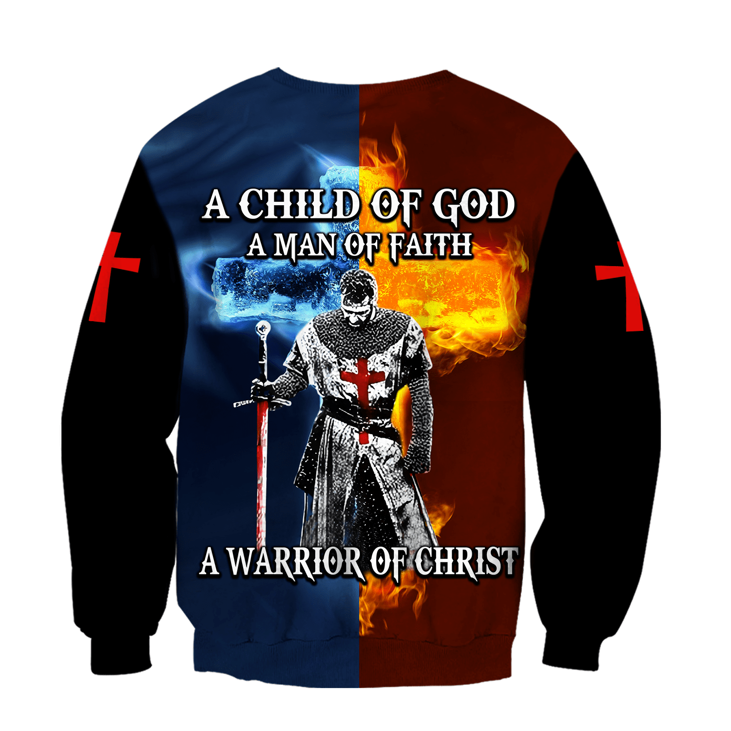 A Child Of God A Man Of Faith A Warrior Of Christ Shirts TAS