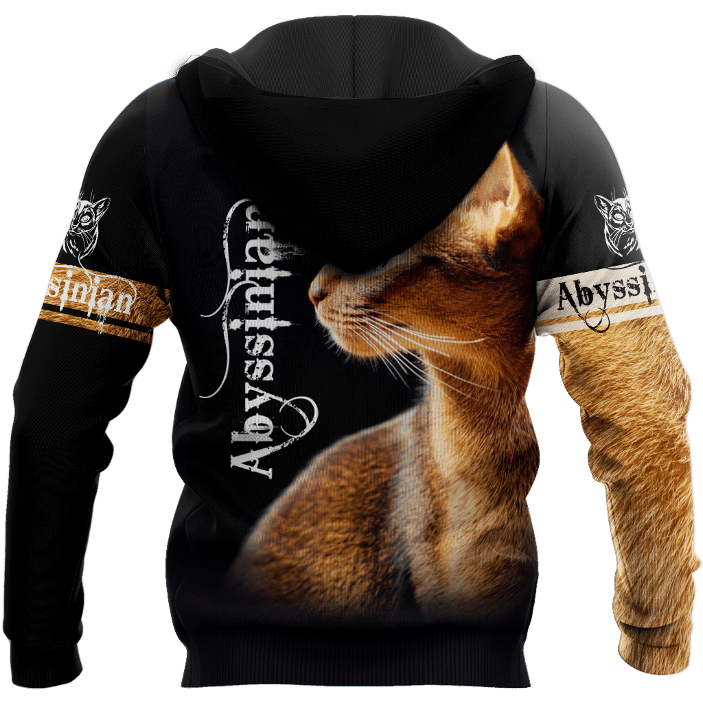 Abyssinian cat tattoo shirts for men and women