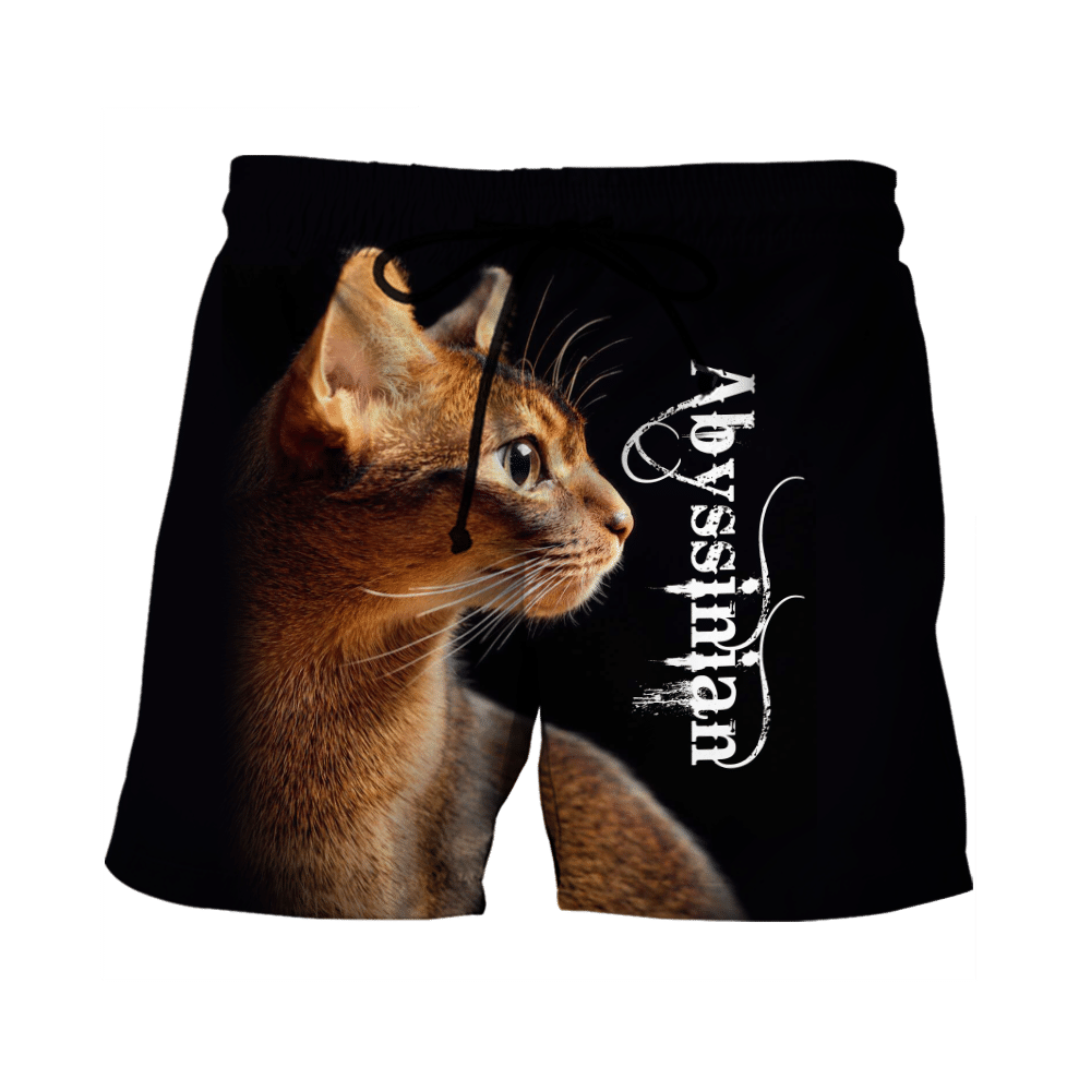 Abyssinian cat tattoo shirts for men and women