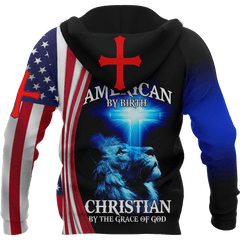 American By Birth Christian By The Grace Of God Shirts For Men and Women TA