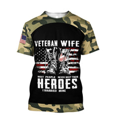 All Over Printed Veteran Wife MH-MEI