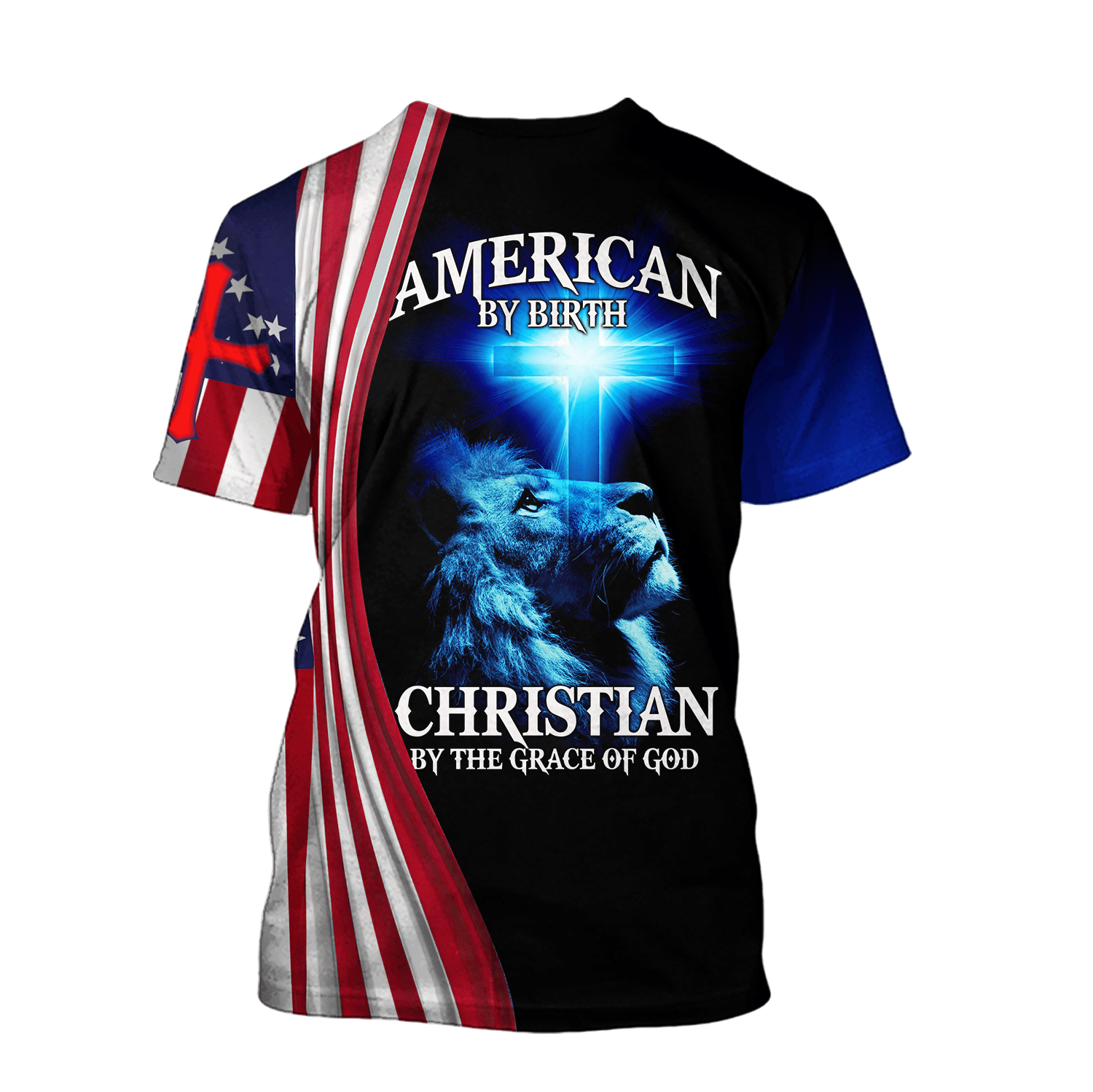 American By Birth Christian By The Grace Of God Shirts For Men and Women TA