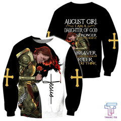 August Girl - I Am A Daughter Of God Shirts For Men and Women PiS