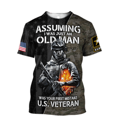 All Over Printed U.S. Army Veteran HAC-MEI