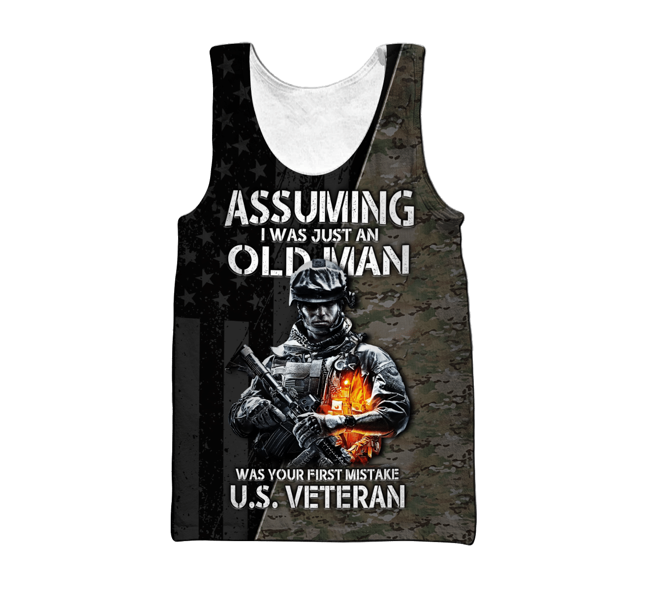 All Over Printed U.S. Army Veteran HAC-MEI