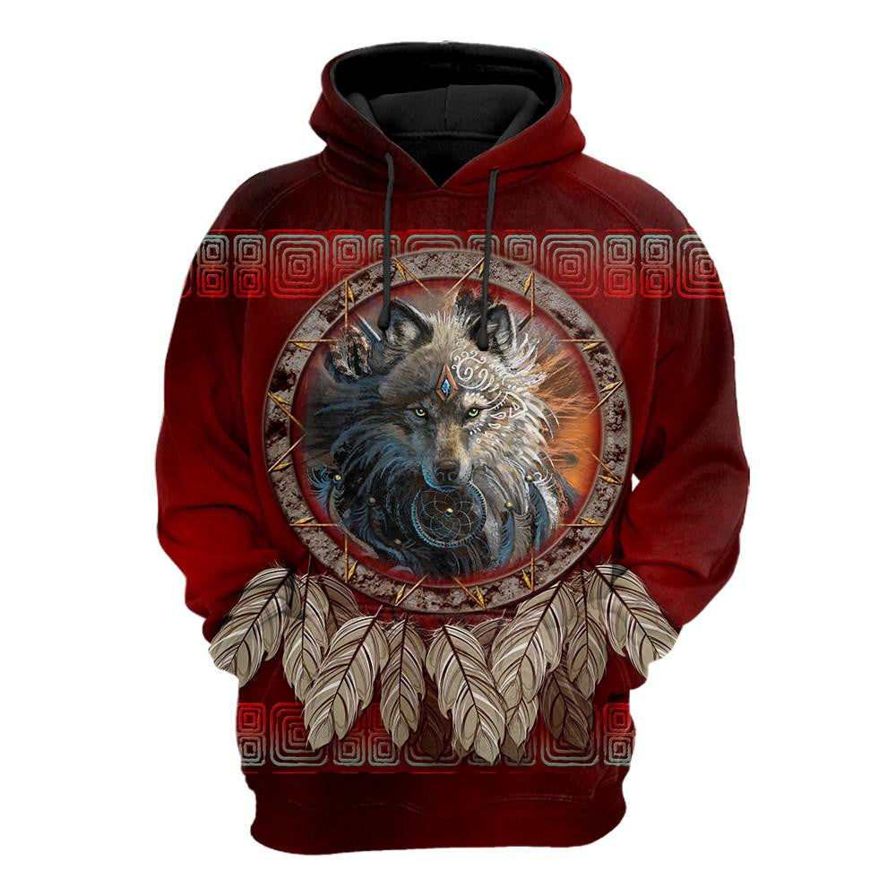 Wolf Native American Unisex Shirts