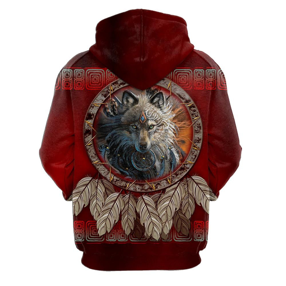 Wolf Native American Unisex Shirts