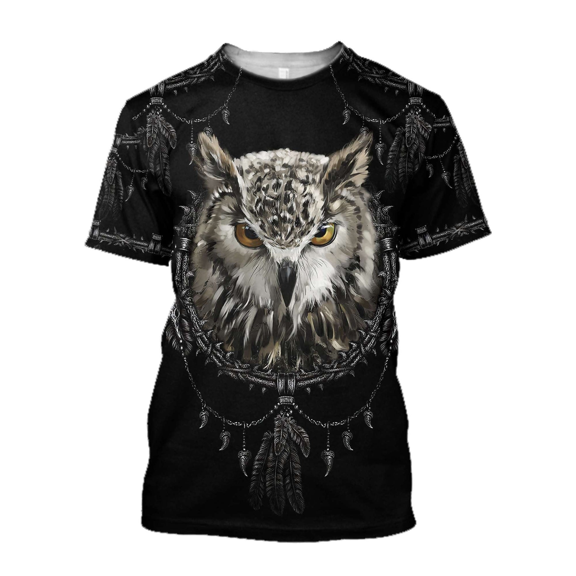 Owl Native American Unisex Shirts