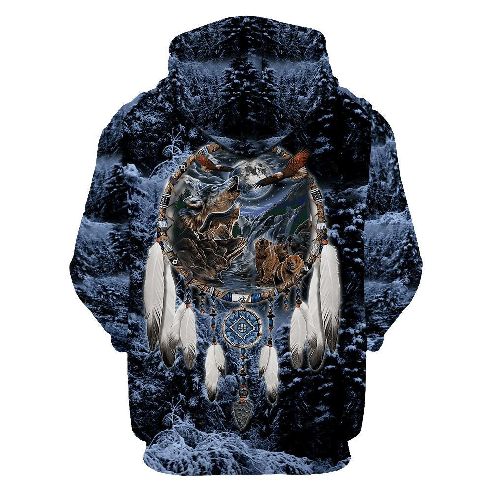 Wolf Native American Unisex Shirts