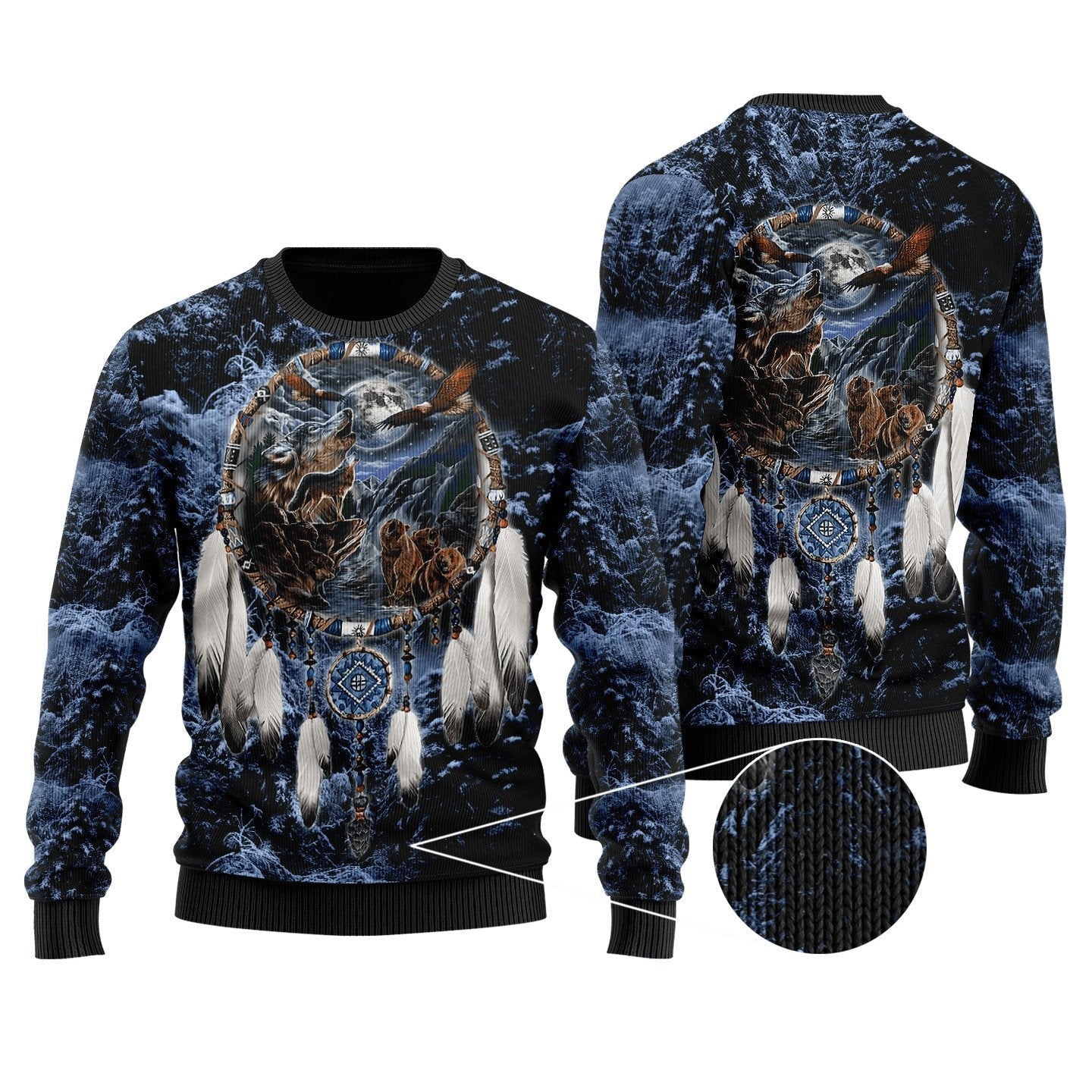 Wolf Native American Unisex Shirts