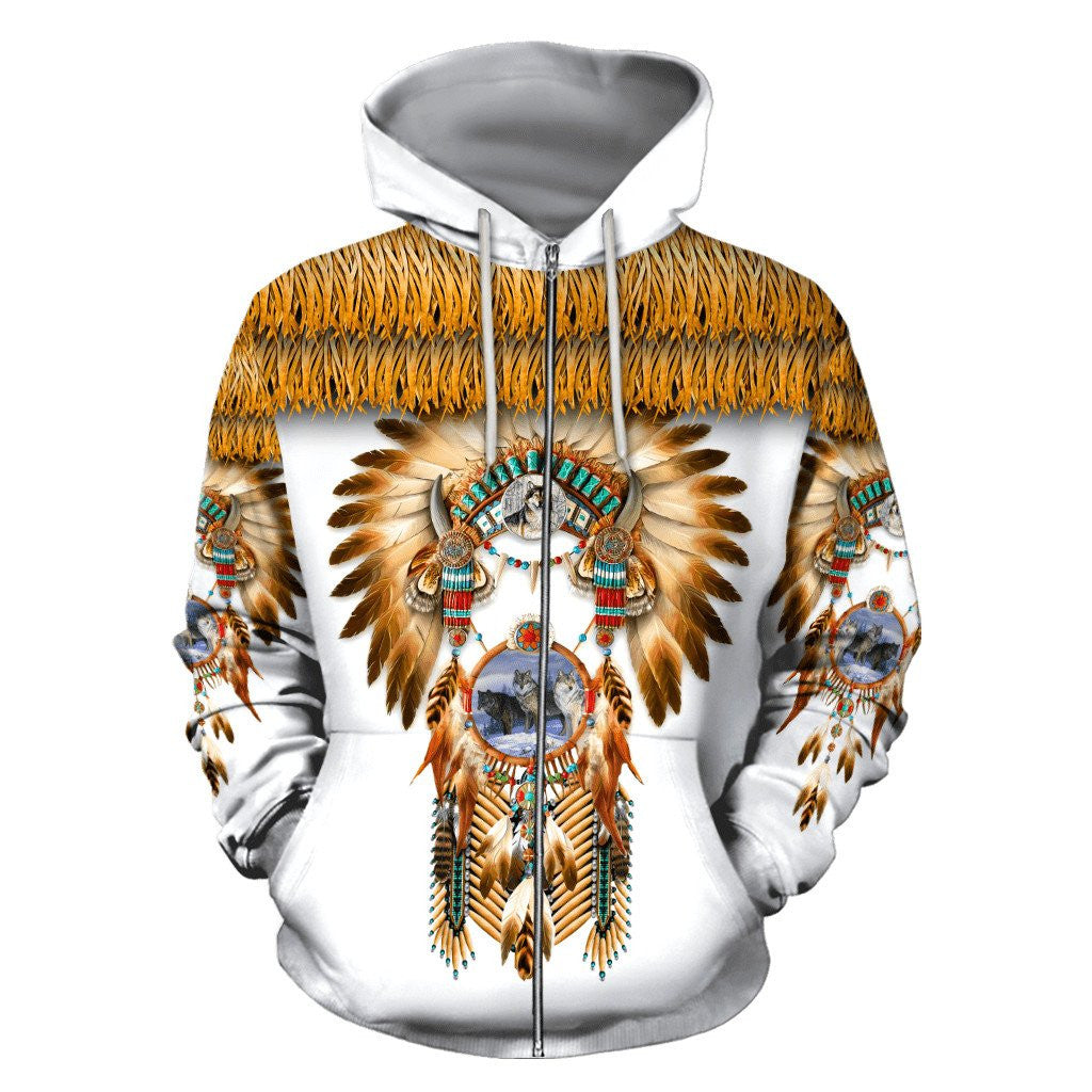 Wolf Native American Unisex Shirts