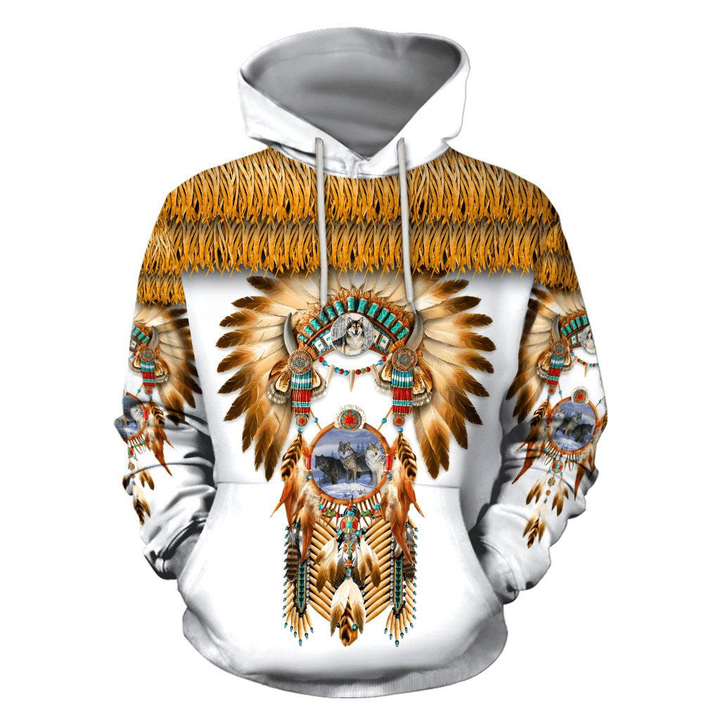 Wolf Native American Unisex Shirts