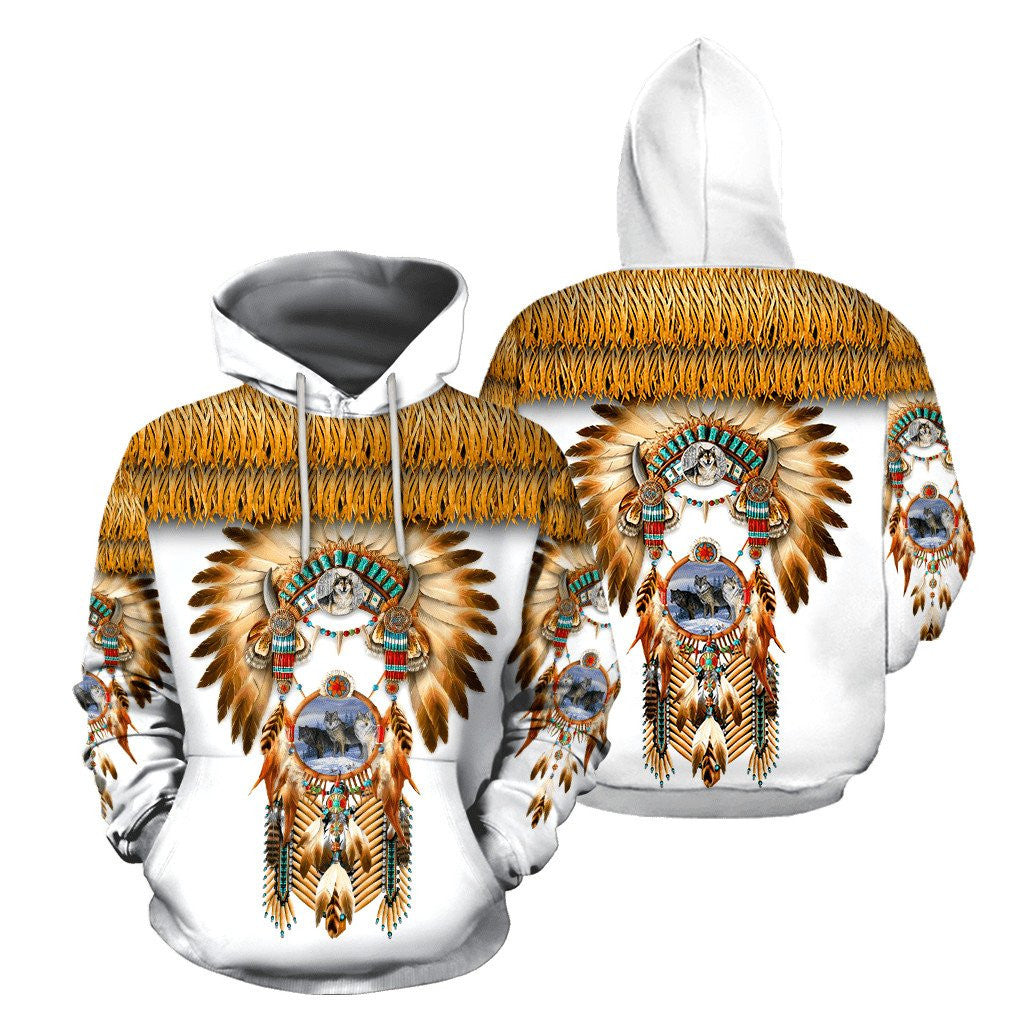 Wolf Native American Unisex Shirts