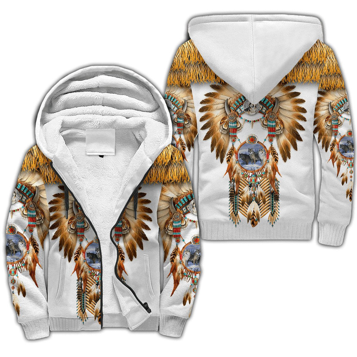 Wolf Native American Unisex Shirts