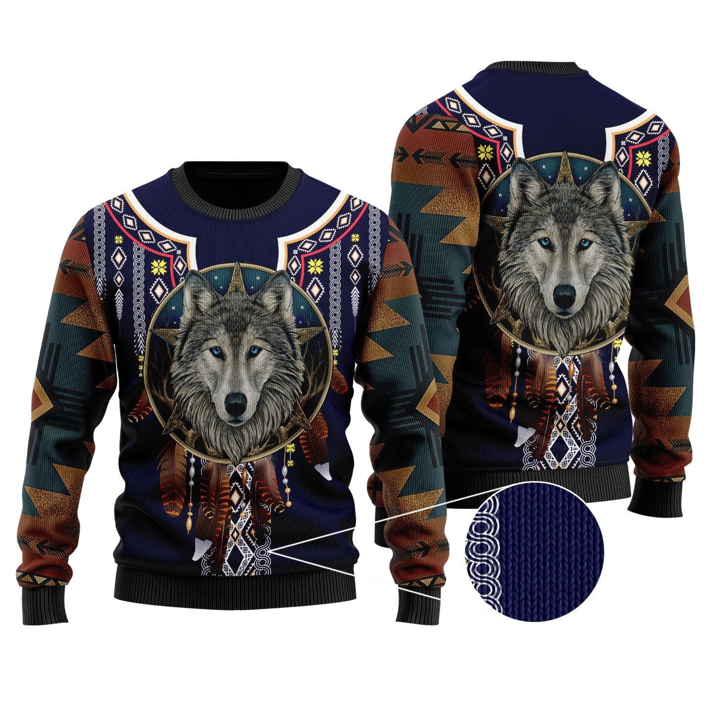 Wolf Native American Unisex Shirts