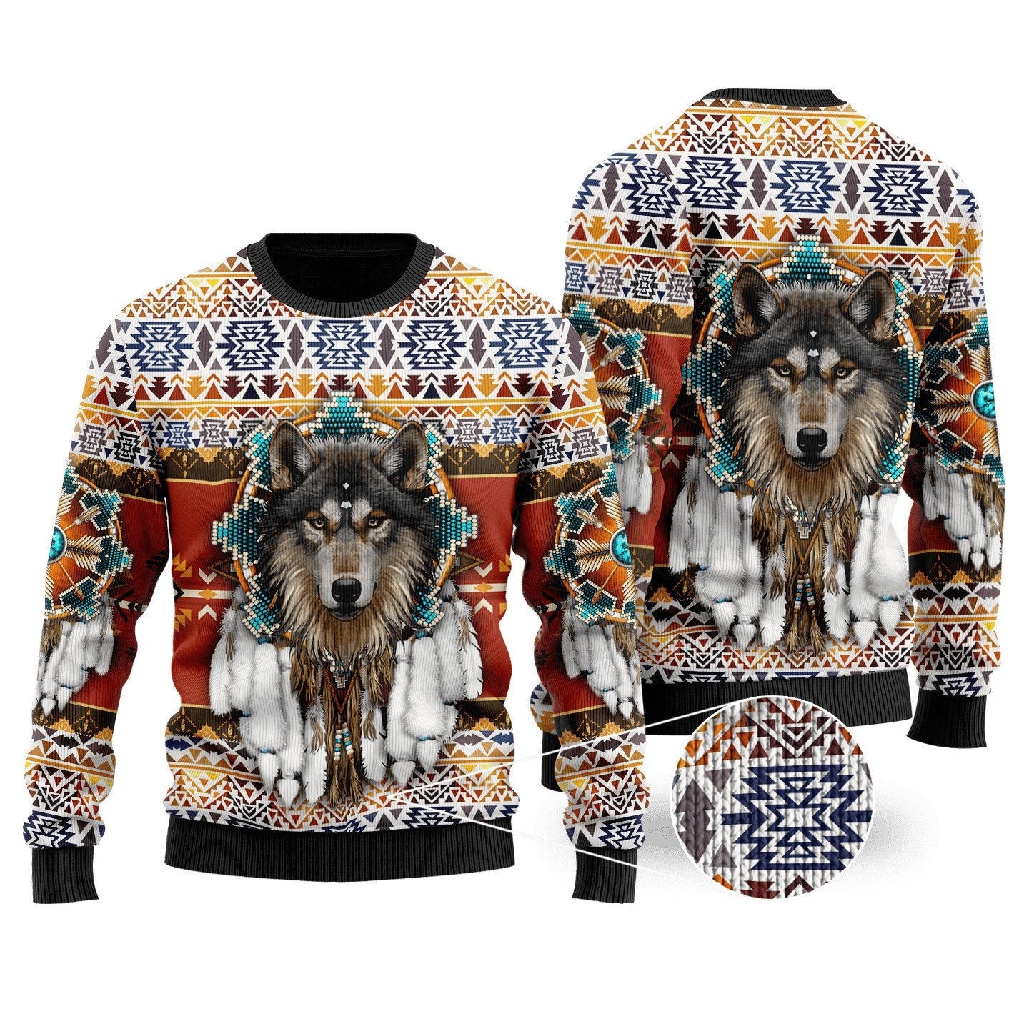 Wolf Native American Unisex Shirts