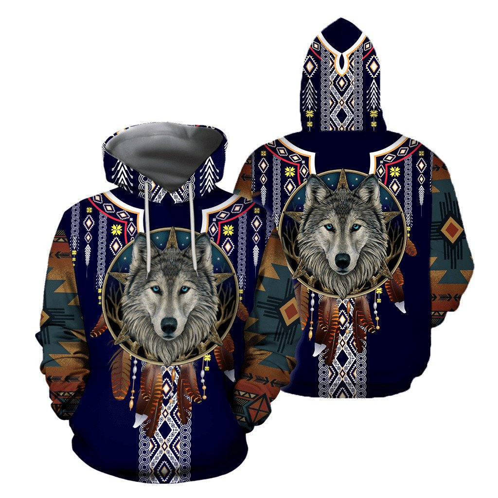 Wolf Native American Unisex Shirts