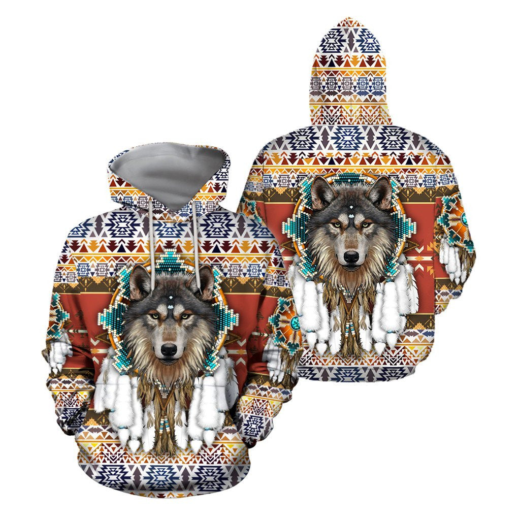 Wolf Native American Unisex Shirts