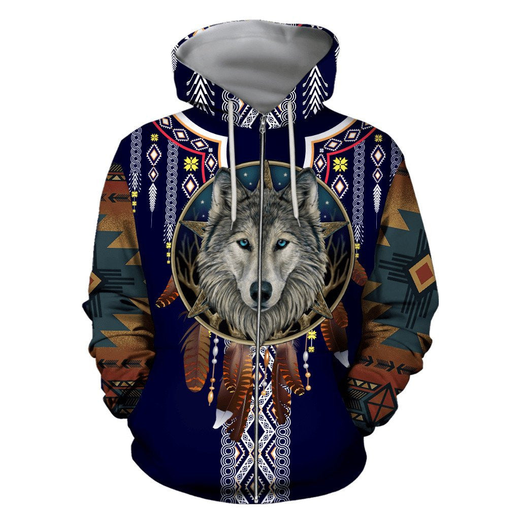 Wolf Native American Unisex Shirts