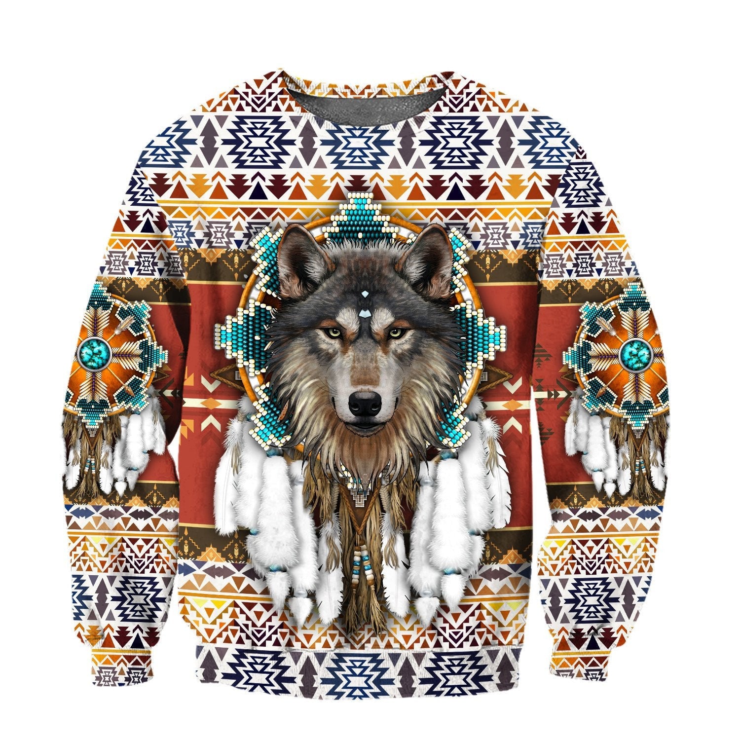 Wolf Native American Unisex Shirts