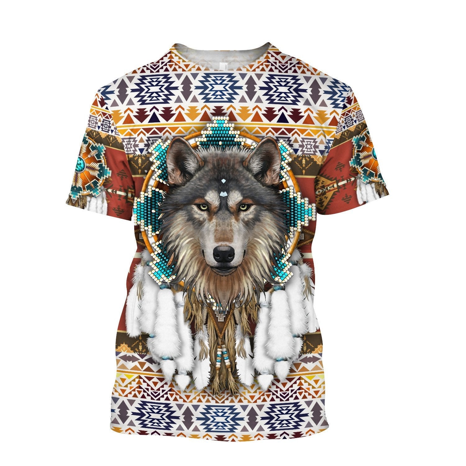 Wolf Native American Unisex Shirts