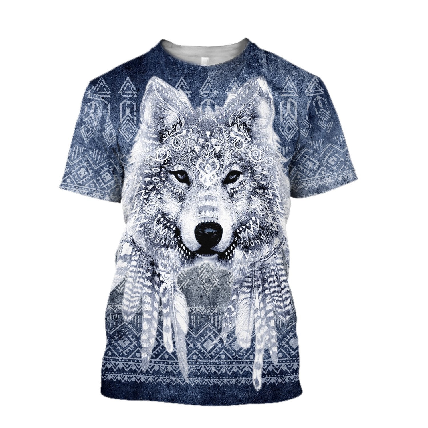 Wolf Native American Unisex Shirts