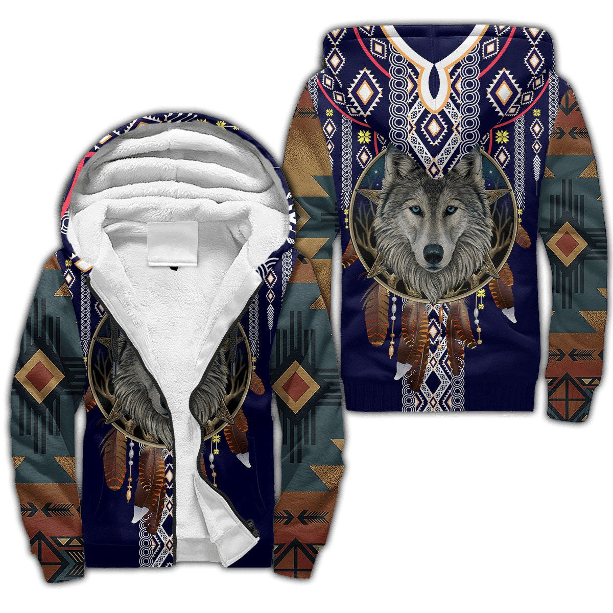 Wolf Native American Unisex Shirts