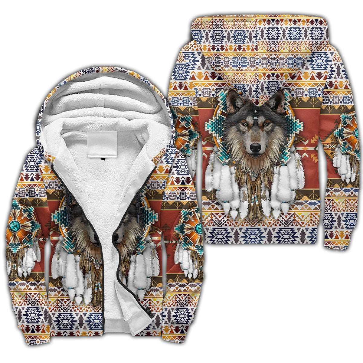 Wolf Native American Unisex Shirts