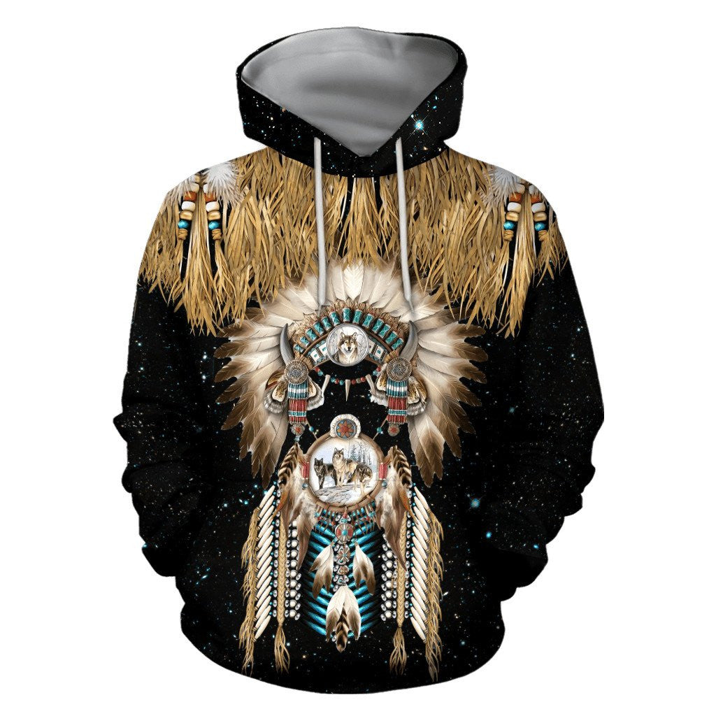 Wolf Native American Unisex Shirts