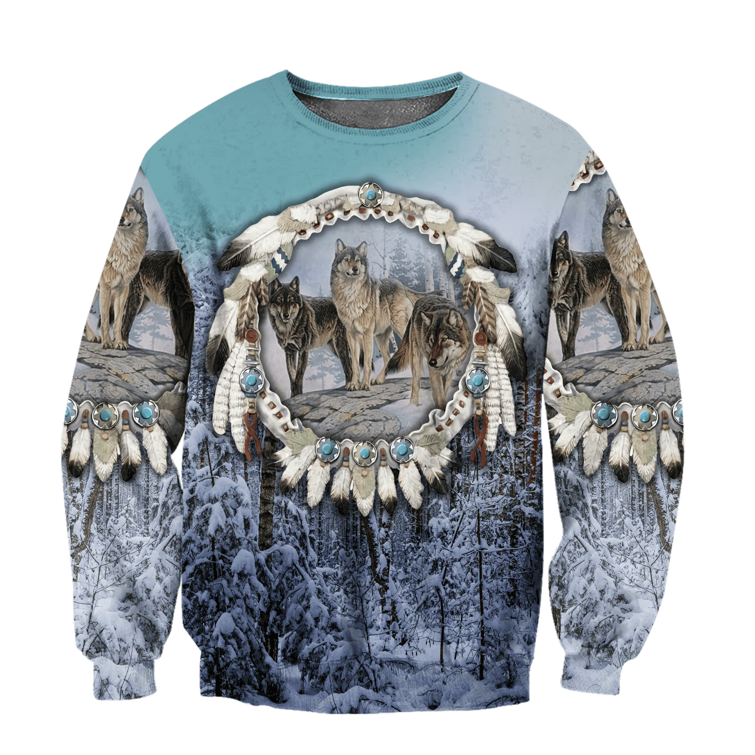 Wolf Native American Unisex Shirt