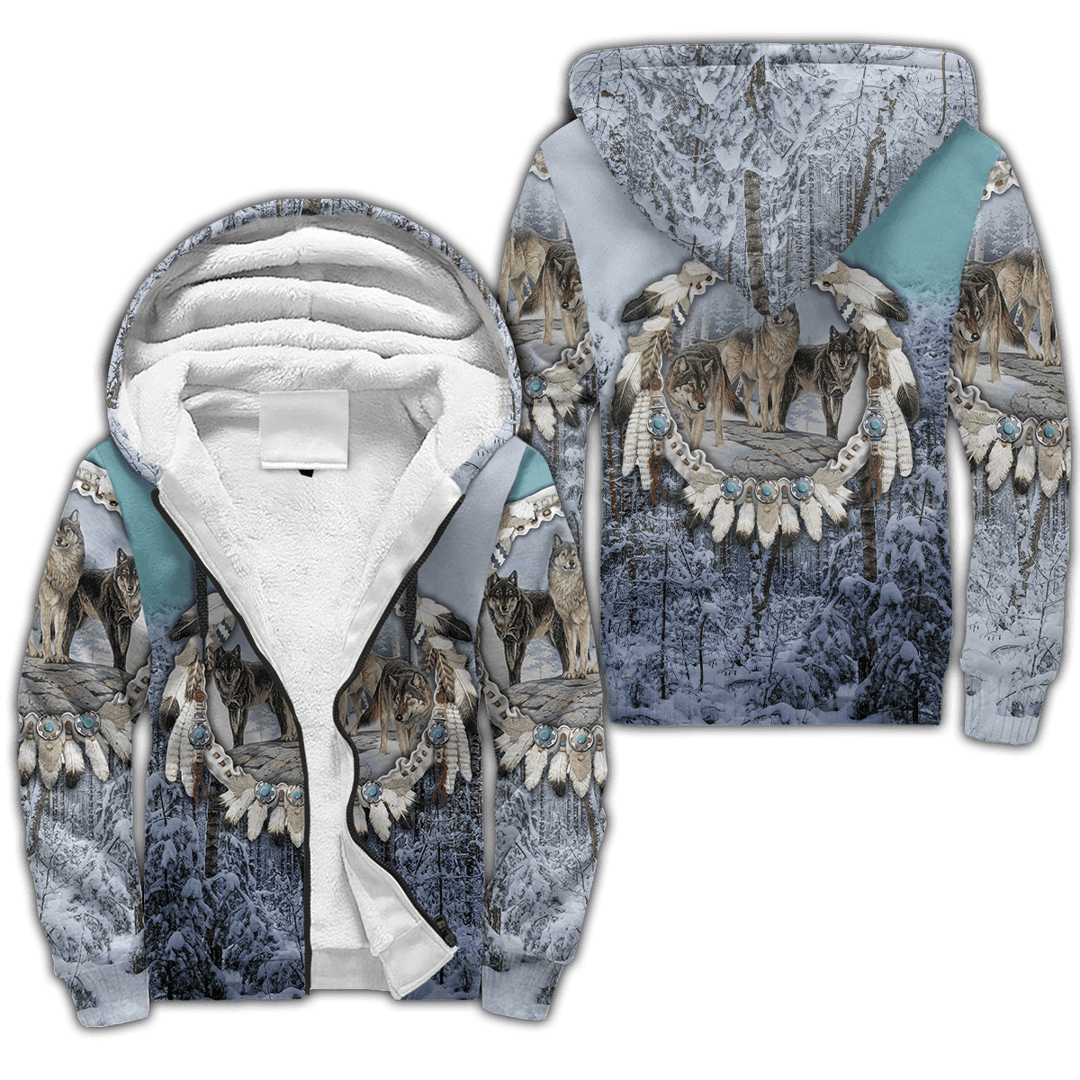 Wolf Native American Unisex Shirt