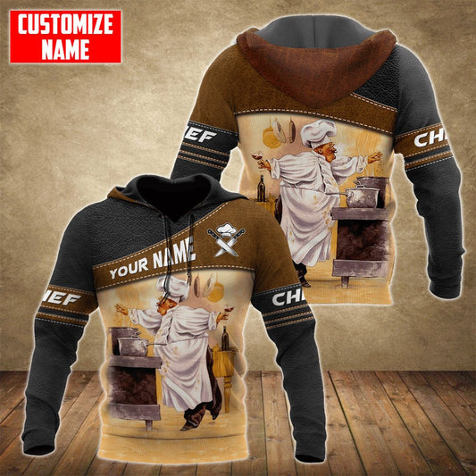 Custom Name Master Chef Unisex Shirts