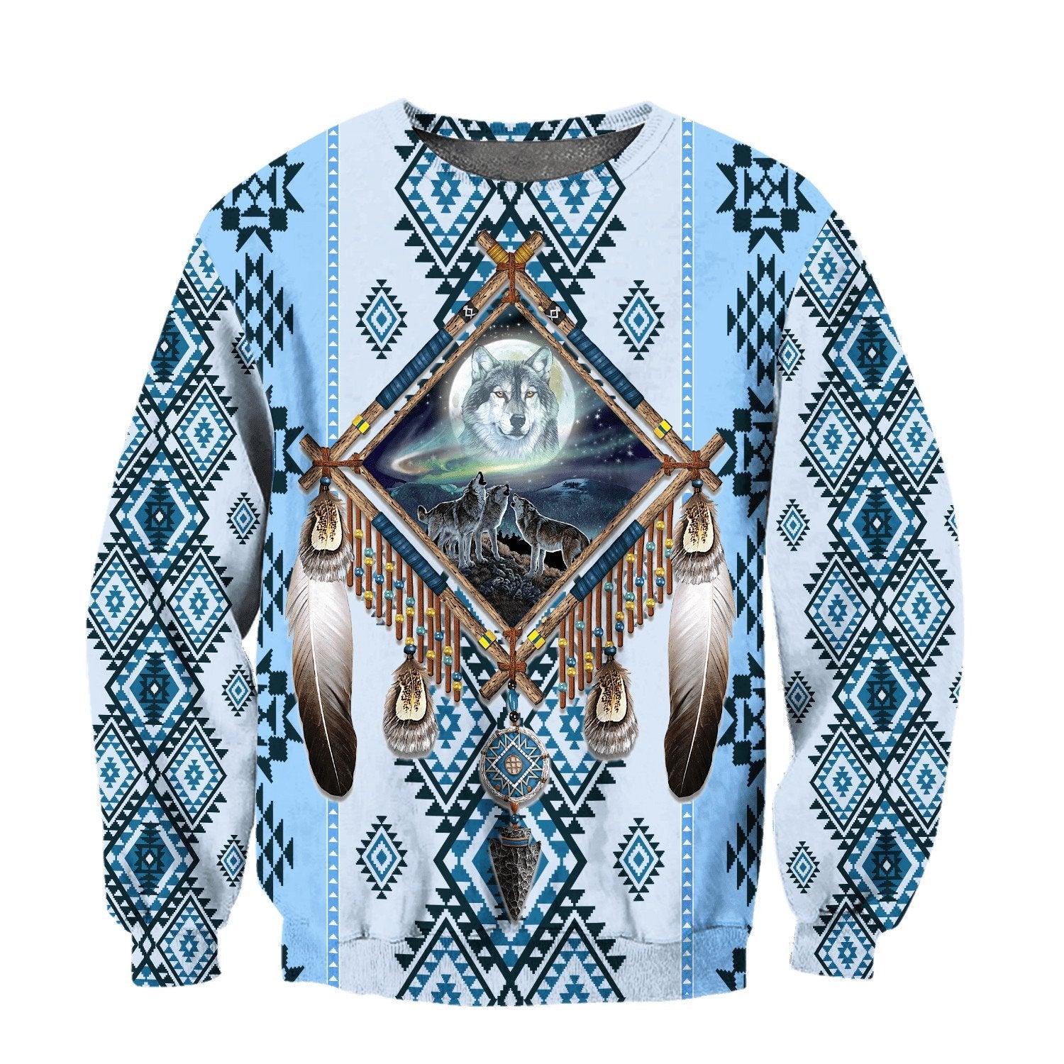 Wolf Native American Unisex Shirts