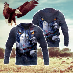 America Eagle Hoodie Shirts For Men LAM-LAM