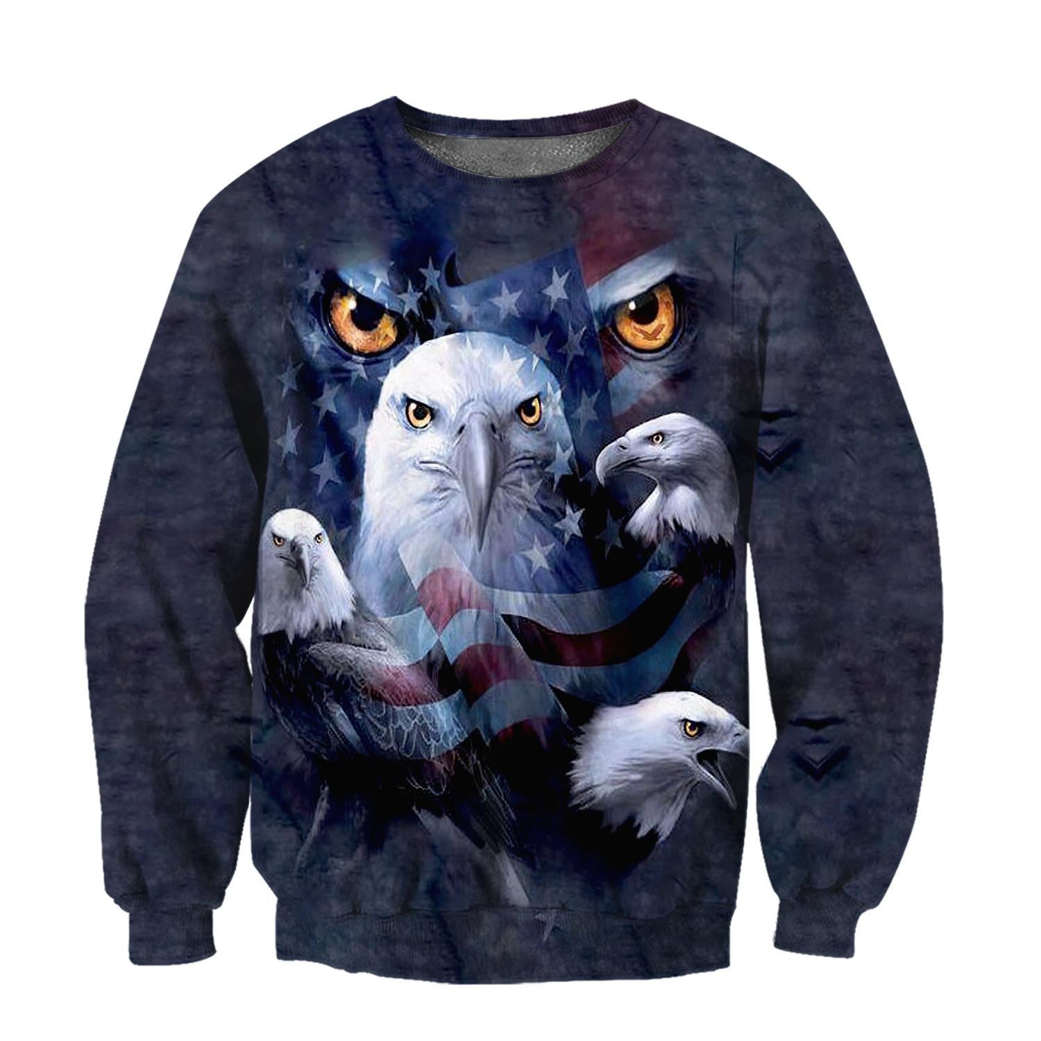 America Eagle Hoodie Shirts For Men LAM-LAM