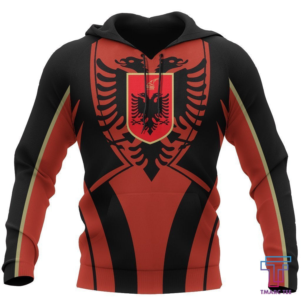 Albania In My Heart Hoodie NNK