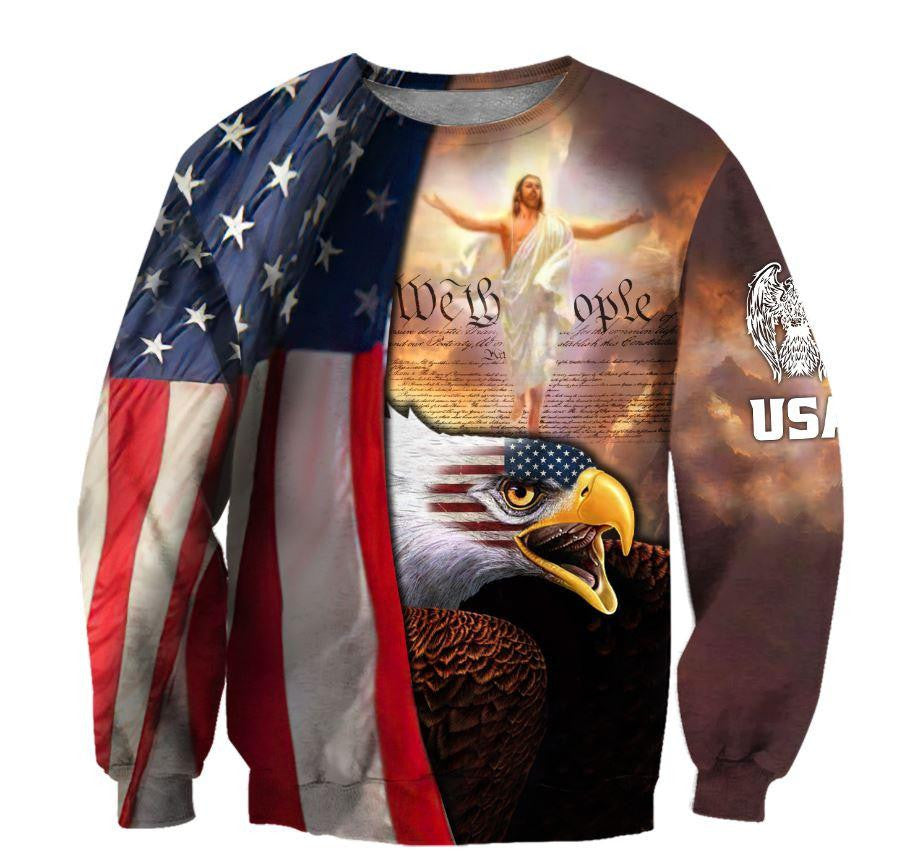 America Eagle Hoodie Shirts For Men VP-LAM