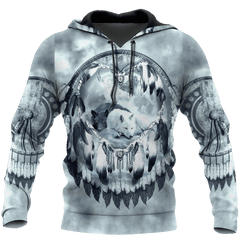 Premium Unisex Hoodie Couple Wolf ML