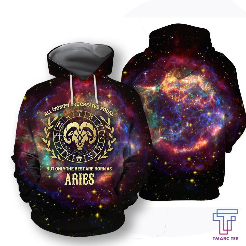 All Over Printed Aries Horoscope Hoodie