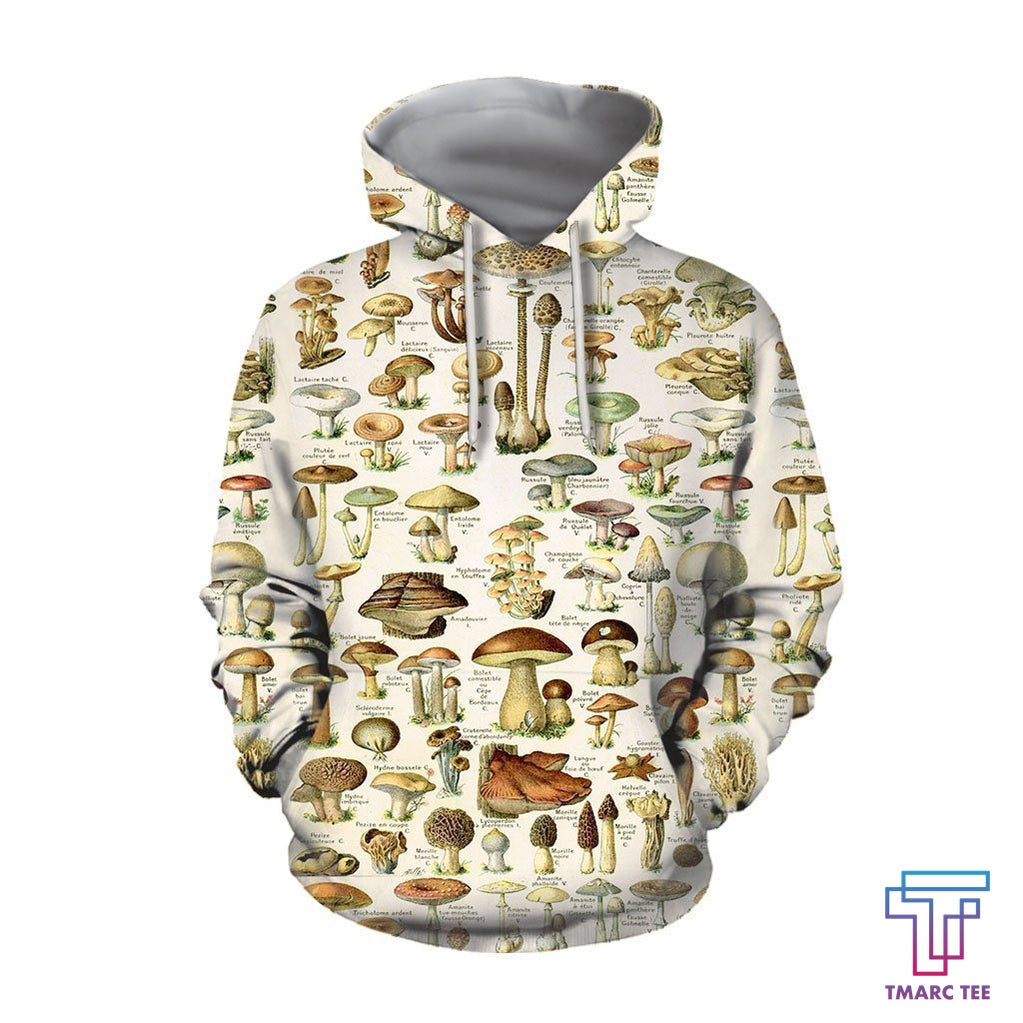 All Over Print Champignons Hoodie