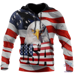 Independence Day American Eagle Shirts Hoodie DD