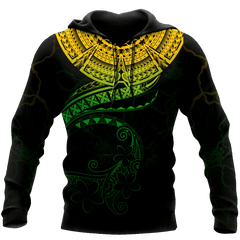 Amazing Polynesian Tattoo Unisex Premium Hoodie ML