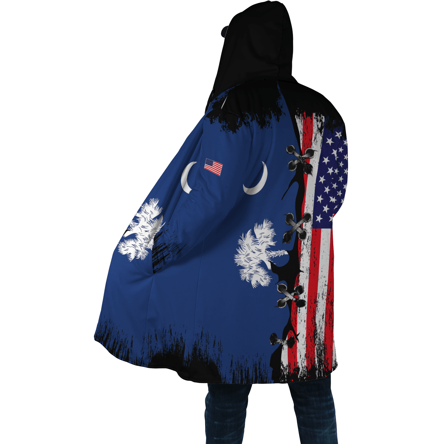 American Honduras D All Over Unisex Hoodie