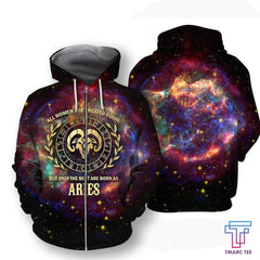 All Over Printed Aries Horoscope Hoodie