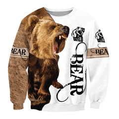 All Over Printed Bear Hoodie MEI-MEI