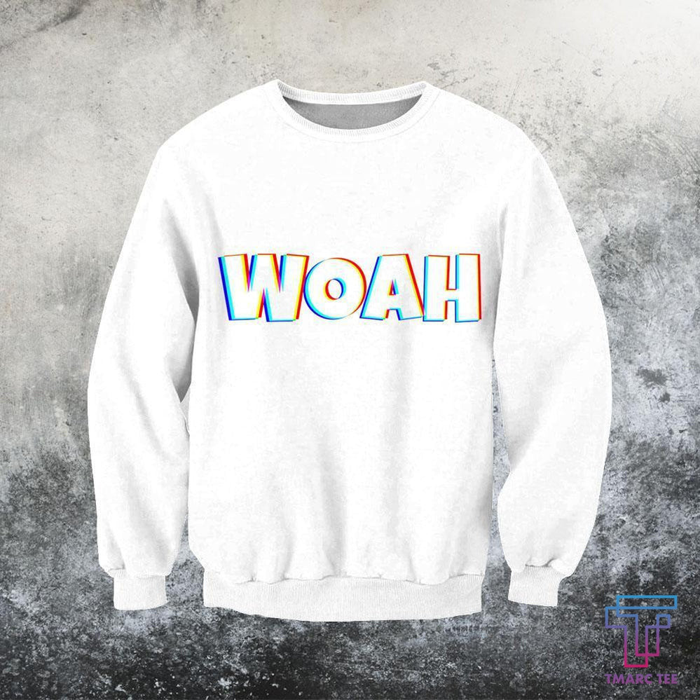 All Over Printed Woah Hoodie