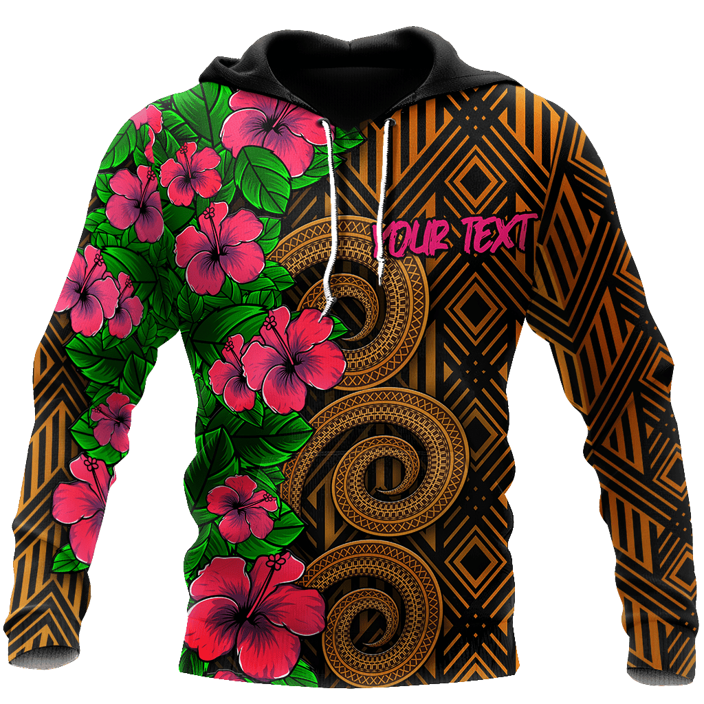 Amazing Polynesian Tribal Pattern Customize Unisex Hoodie