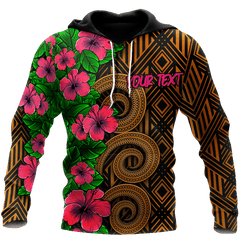 Amazing Polynesian Tribal Pattern Customize Unisex Hoodie