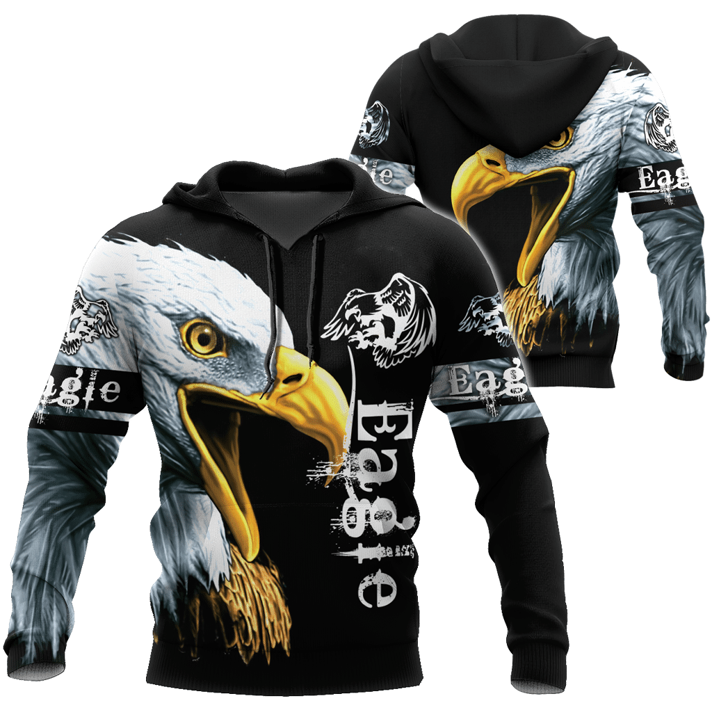 Awesome Eagle Hoodie Shirts For Men HAC-LAM